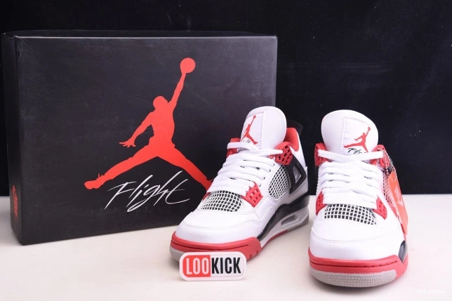 Rep TBkick Air DC7770-160 (2020) 4 Retro Jordan Red Fire 0806